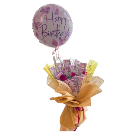 Bouquet de factures d'anniversaire