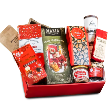 Coffret cadeau festif des Fêtes