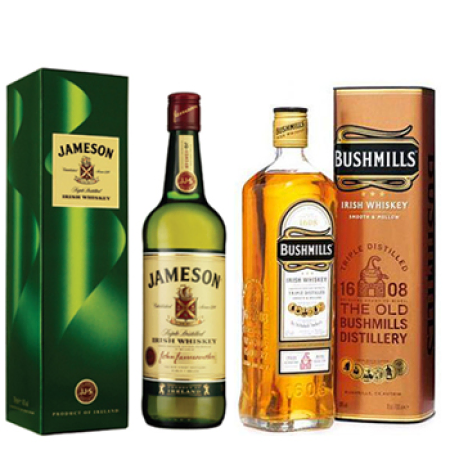 Coffret cadeau whiskies irlandais