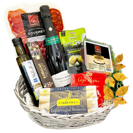 Un panier de Noël gourmand