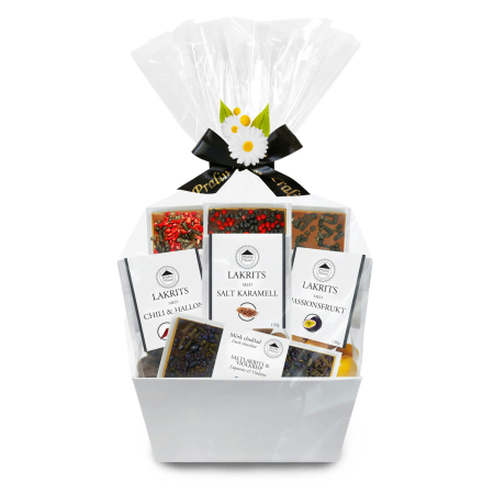 Coffret cadeau fusion réglisse et chocolat