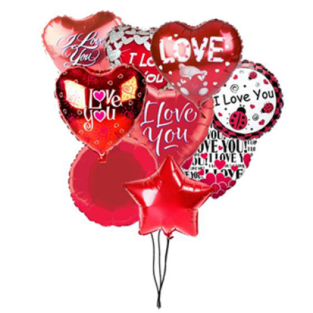 Beau bouquet de ballons