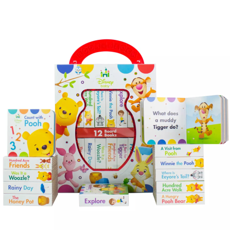 Collection de livres pour bébés Winnie l&#39;ourson