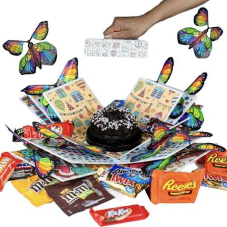 Surprise de papillon d&#39;anniversaire