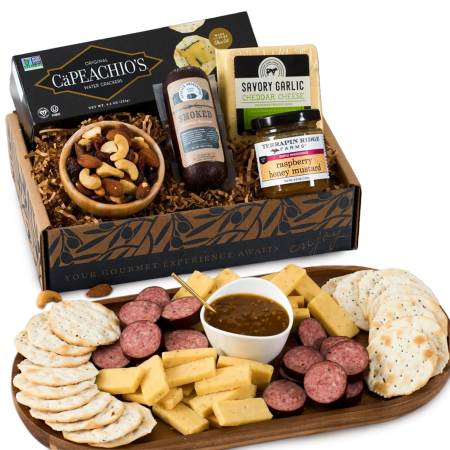Coffret cadeau gourmand et savoureux