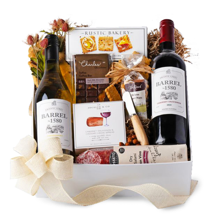 Coffret cadeau gourmand Duo de vins