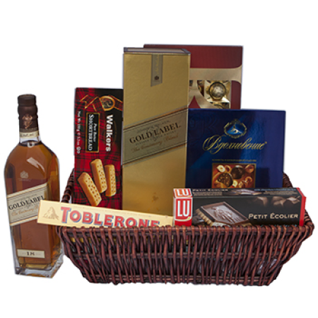 Luxe Délices panier-cadeau