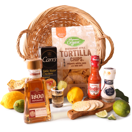 Tequila Cruda panier-cadeau